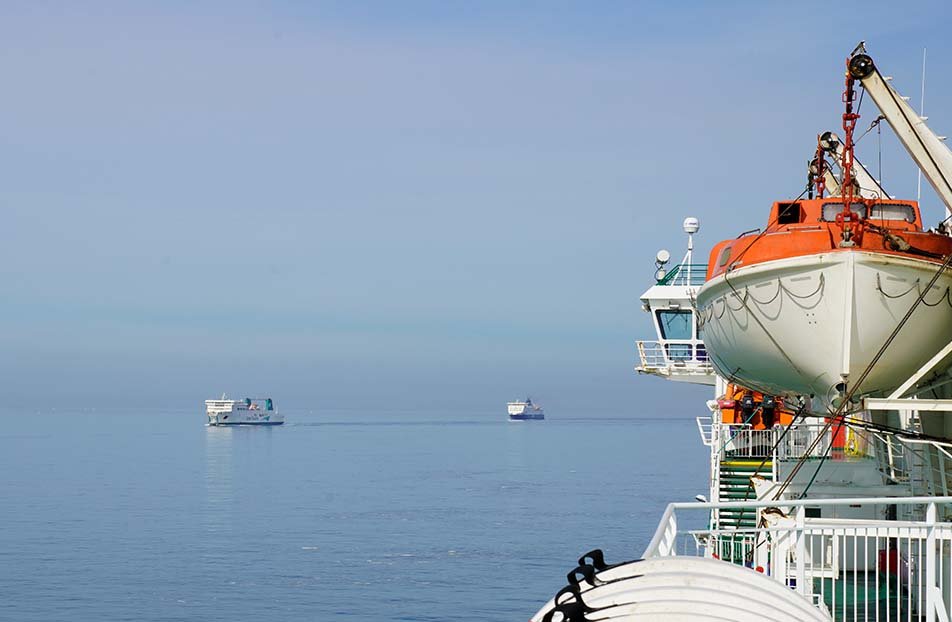 ferry testing Dover-Calais